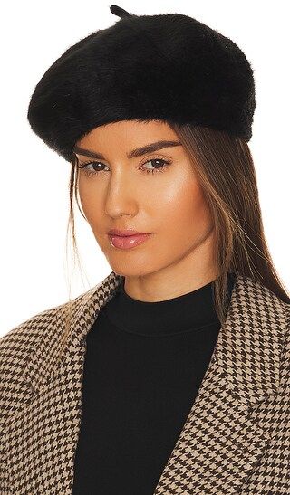 Brixton Audrey II Beret in Black. - size XS/S (also in M/L) | Revolve Clothing (Global)