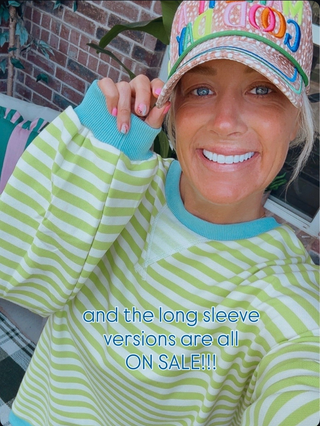 The cutest summer hat omg!!!! Sweatshirt size medium and on sale!!

#LTKootd #LTKSeasonal #LTKSaleAlert