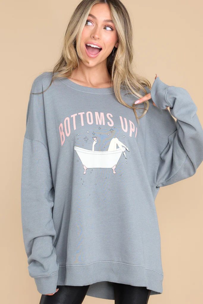 Bottoms Up Lead Roadtrip Sweatshirt | Red Dress 