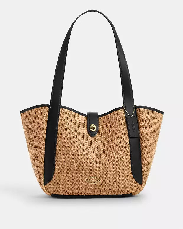 Hadley Turnlock Tote Bag | Coach Outlet US