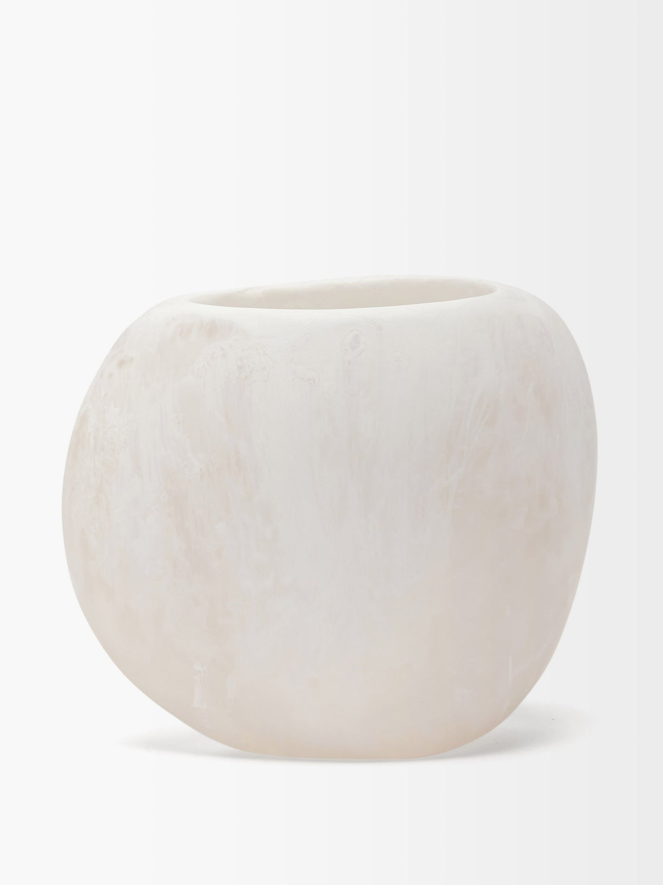 Rock large marbled-resin vase | Matches (UK)