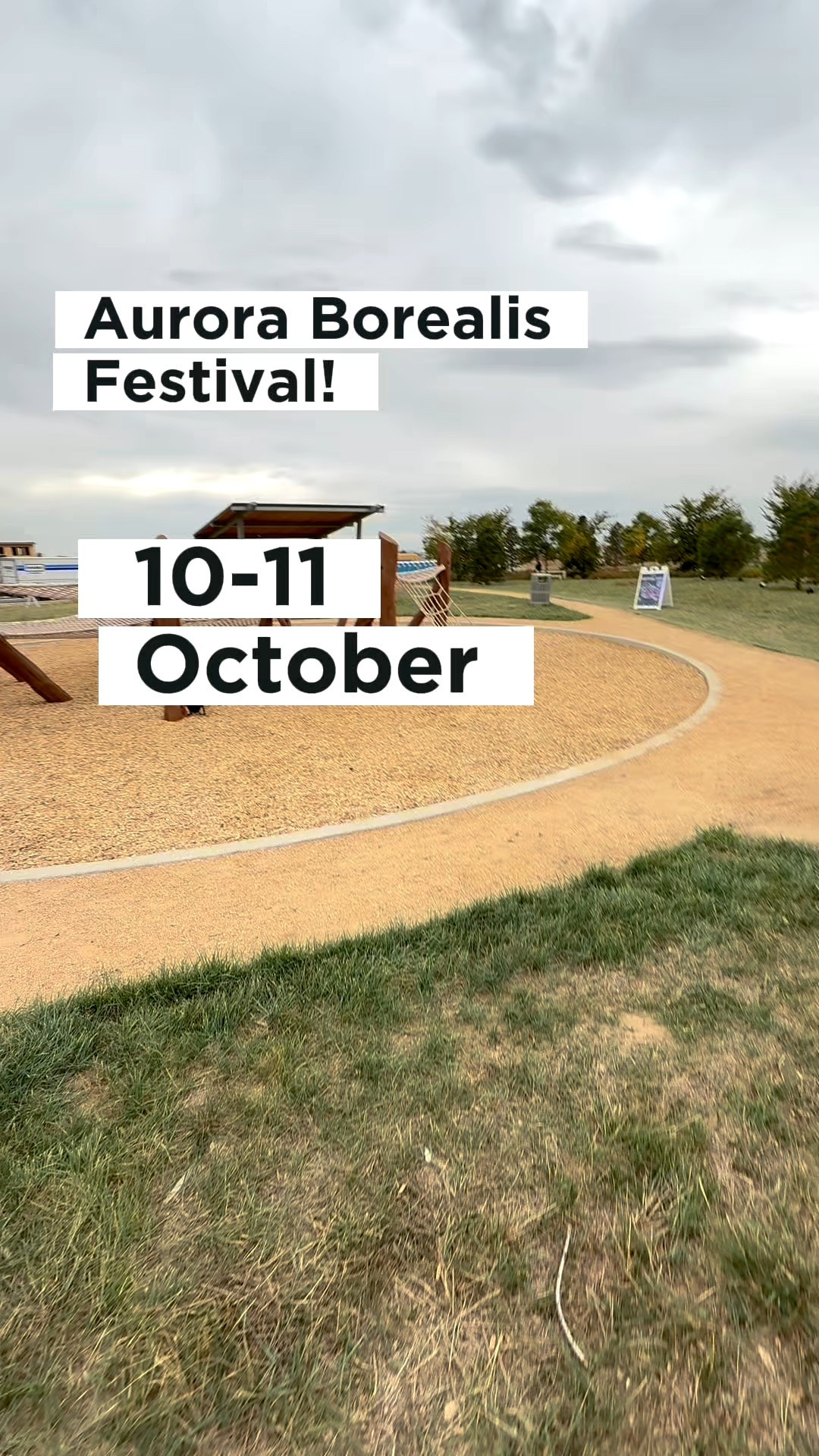 For my Colorado Audience! #AuroraBorealisfestival 10-11 Octoberr
High Prairie Park at Painted Prairie
21448 E 59th Place
Aurora, CO 80019

@visitauroraco 
@thebensonhotelandfacultyclub
#AuroraBorealisFestival 

#LTKActive #LTKTravel #LTKFamily