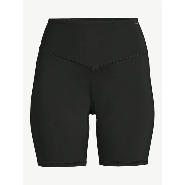 Free Assembly Women's High Waisted Bike Shorts - Walmart.com | Walmart (US)
