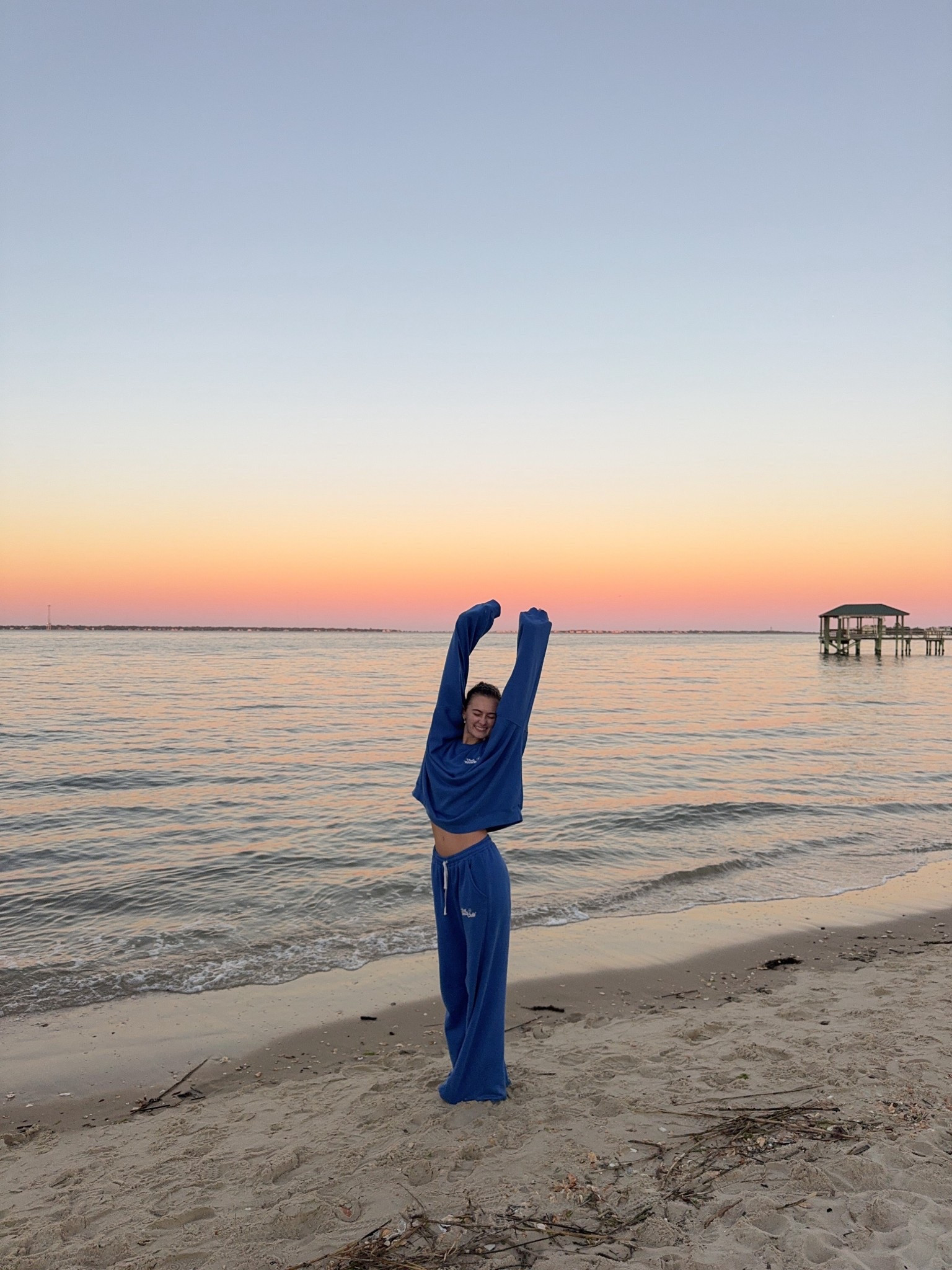 my most favorite cozy set ever 🩵 wearing small (tall) bottoms and XXL (tall) top 

#LTKdayinmylife #LTKTall #LTKootd