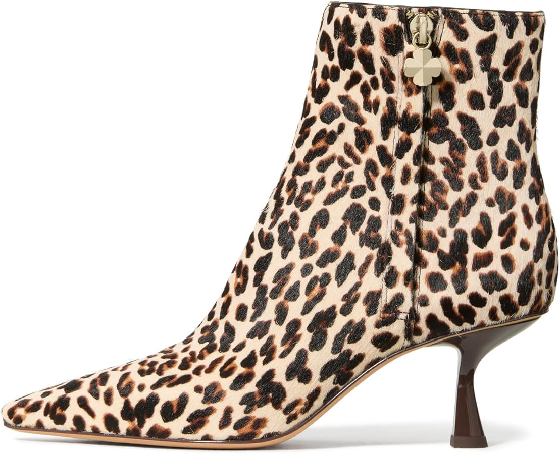 kate spade new york Women's Adele Downtown Leopard Haircalf Bootie | Amazon (US)