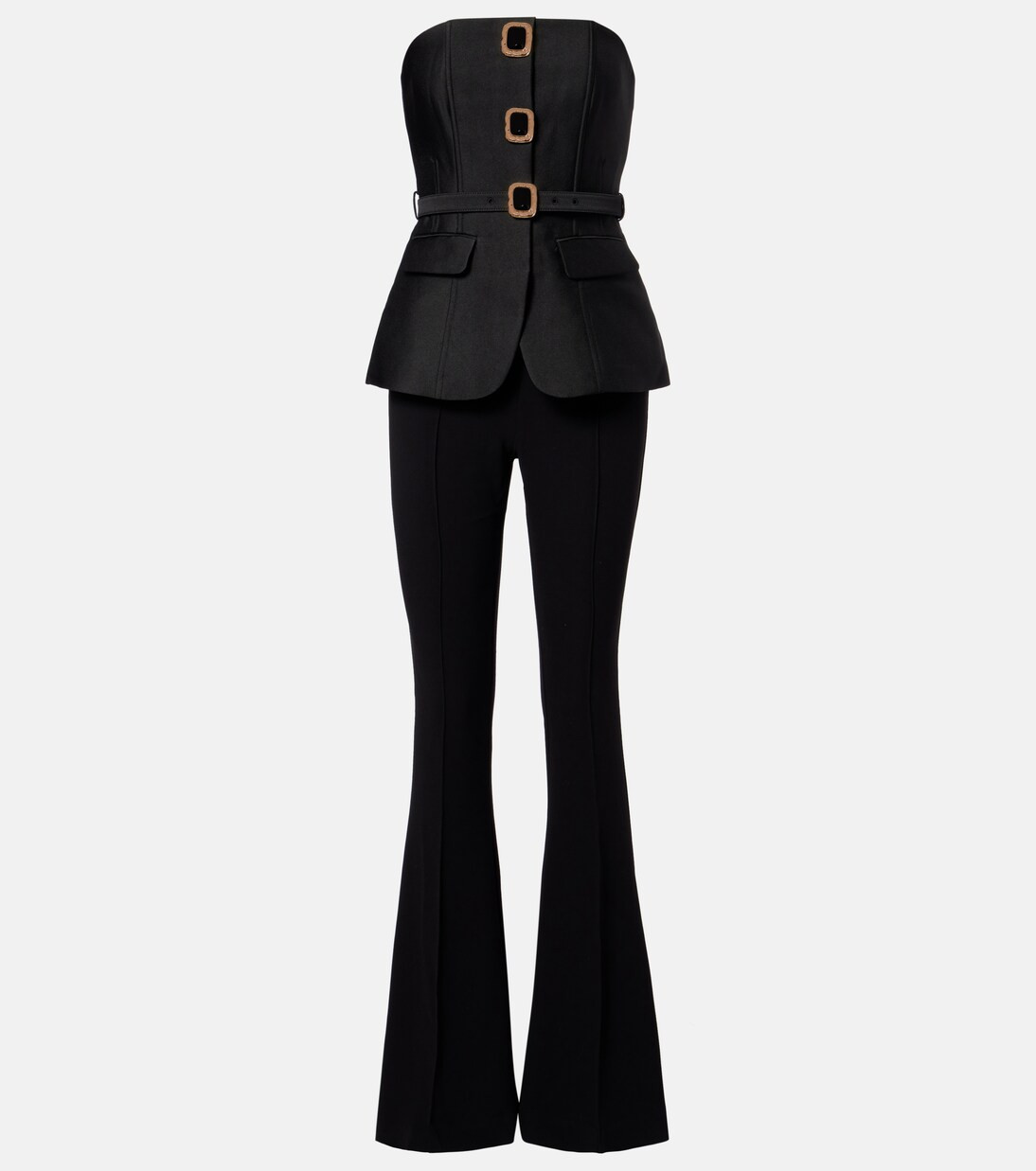 Embellished strapless taffeta jumpsuit | Mytheresa (UK)