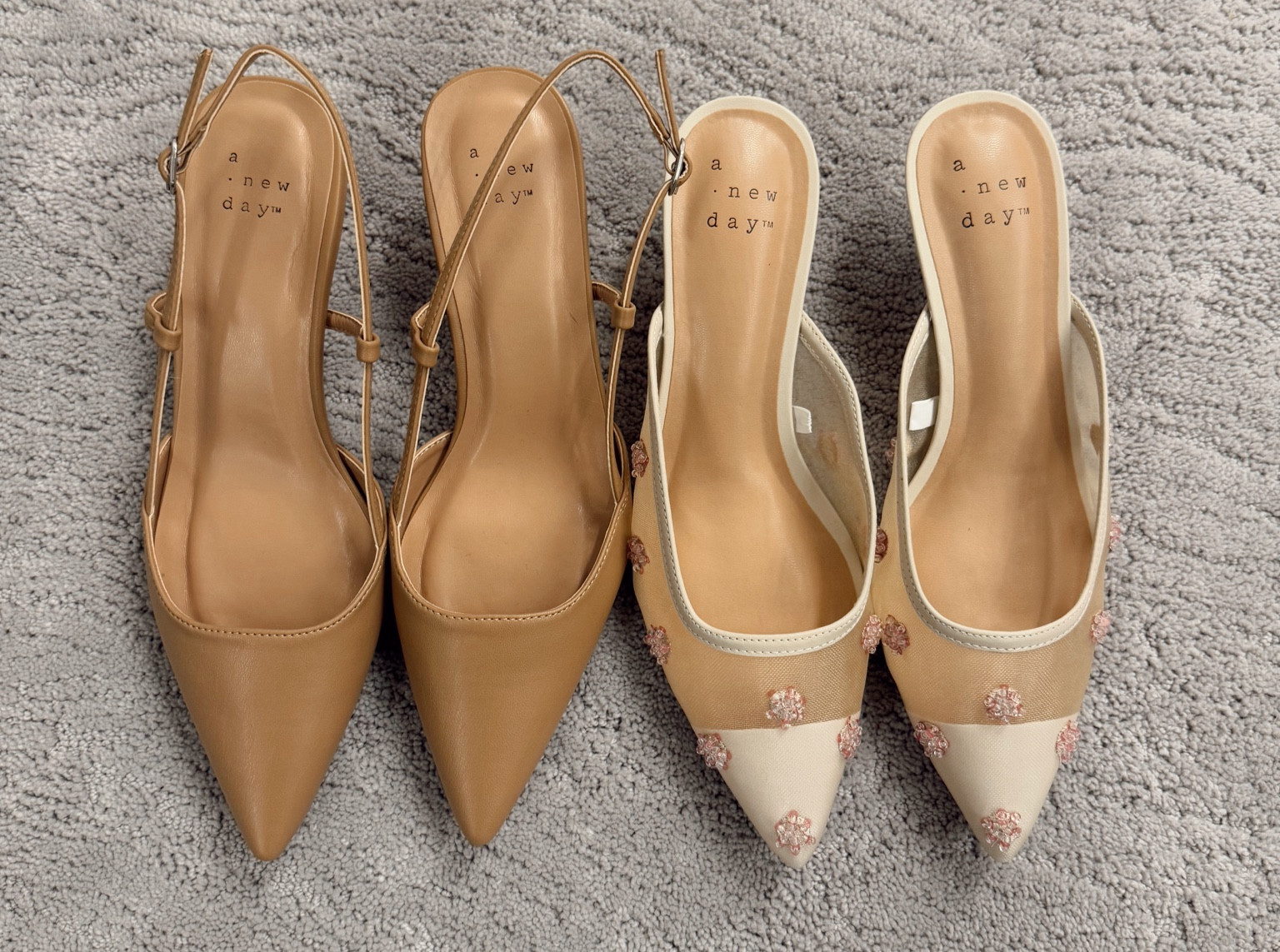 The perfect neutral kitten heels from Target! So comfy, cute and perfect for spring! 

#LTKShoeCrush #LTKFindsUnder50 #LTKStyleTip