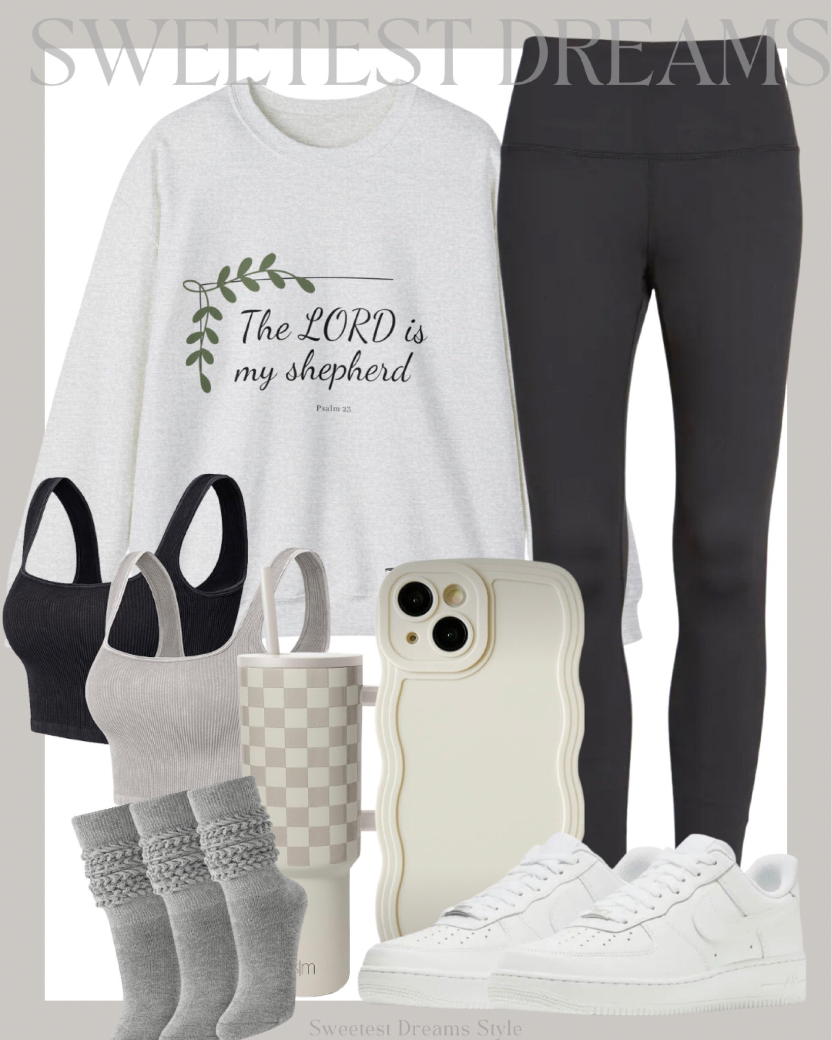 Cozy graphic sweater and leggings 

#LTKunder100 #LTKsalealert #LTKunder50