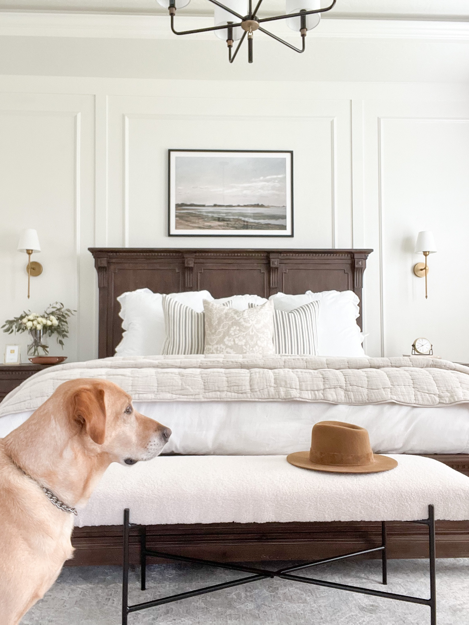 Bedroom Bedding 
For king size bed I used three euro pillows. Flax quilt is on sale 

#LTKstyletip #LTKhome #LTKsalealert