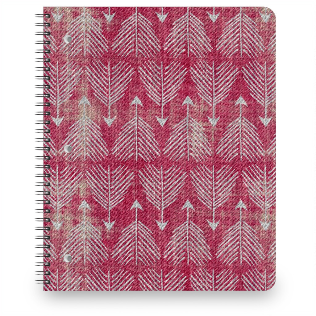 Notebooks: Django Arrows, 8.5x11, Pink | Shutterfly