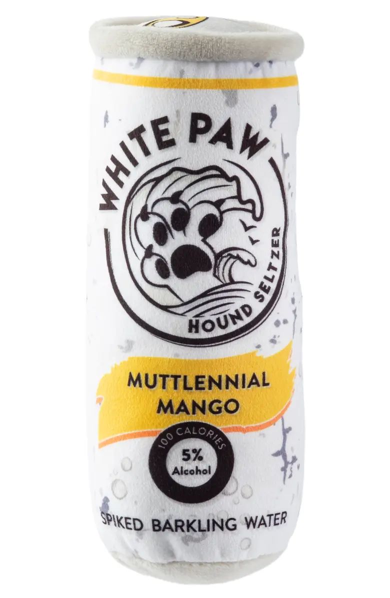 White Paw Muttlennial Mango Plush Dog Toy | Nordstrom | Nordstrom