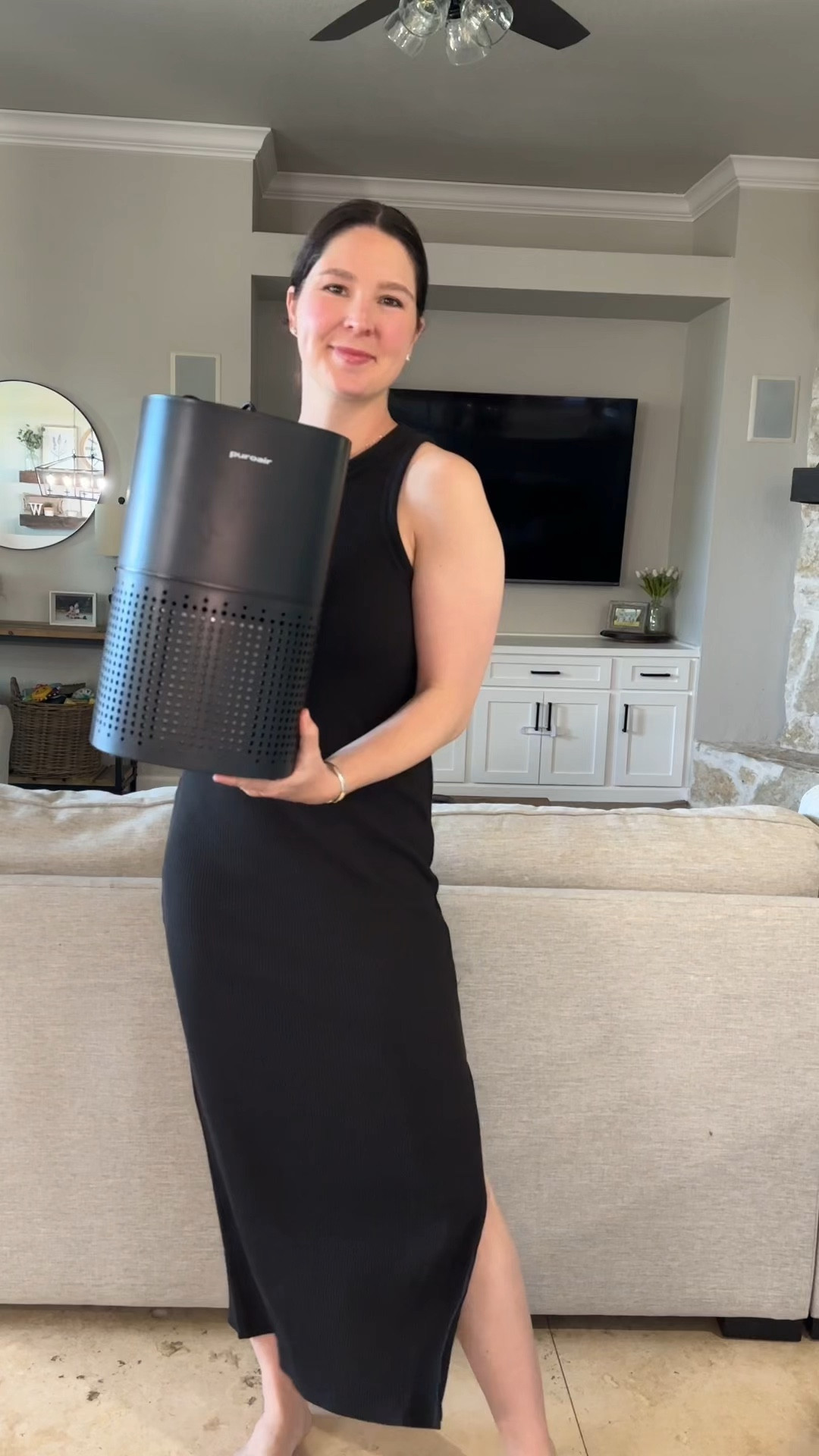 We’ve introduced PuroAir’s air purifier to our home and have been incredibly satisfied! It has HEPA 14 filtration to create cleaner air by targeting pet dander, pollen, allergens, dust and mold. It is whisper quiet and something we will leave running all season long!
#ad #airpurifier 



#LTKhome #LTKSeasonal #LTKfamily