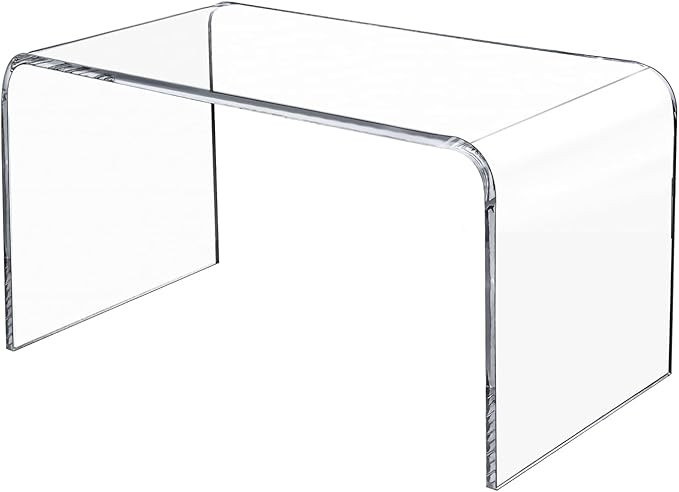 Premium Acrylic Coffee Table, 32" L*16" W *16" H, 3/5" Thick Clear Coffee Table for Living Room, ... | Amazon (US)