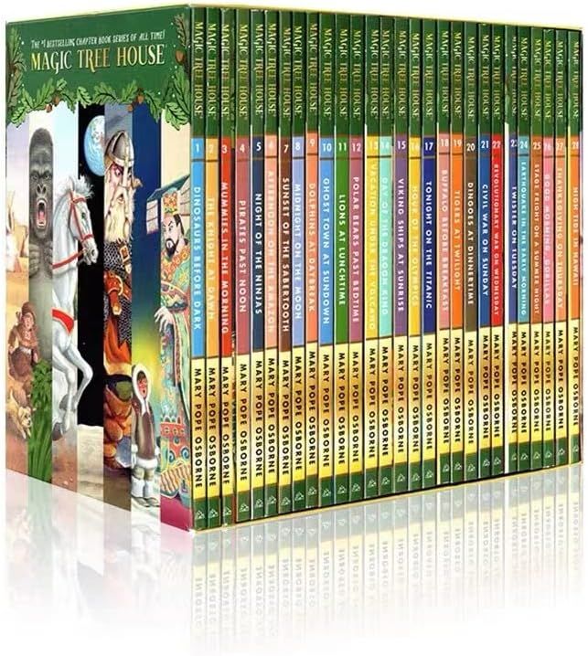 A Library of Magic Tree House Collection 28 Books Box Set | Amazon (US)
