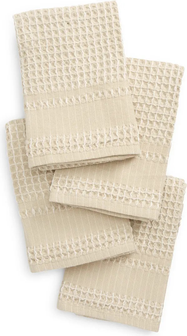 Set of 4 Waffle Kitchen Towels | Nordstrom