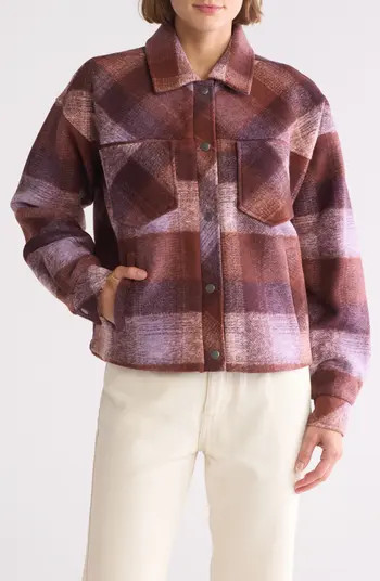 Thread & Supply Plaid Crop Jacket | Nordstromrack | Nordstrom Rack