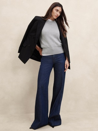 Demi Cotton-Silk Sweater | Banana Republic (US)