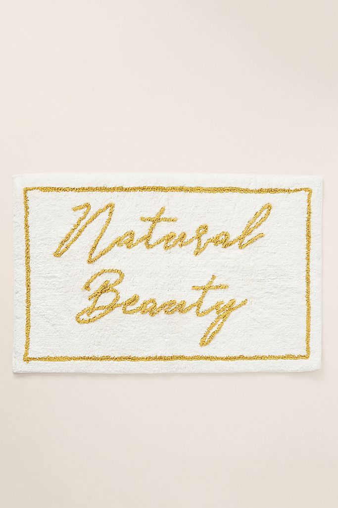 Natural Beauty Bath Mat | Anthropologie (US)