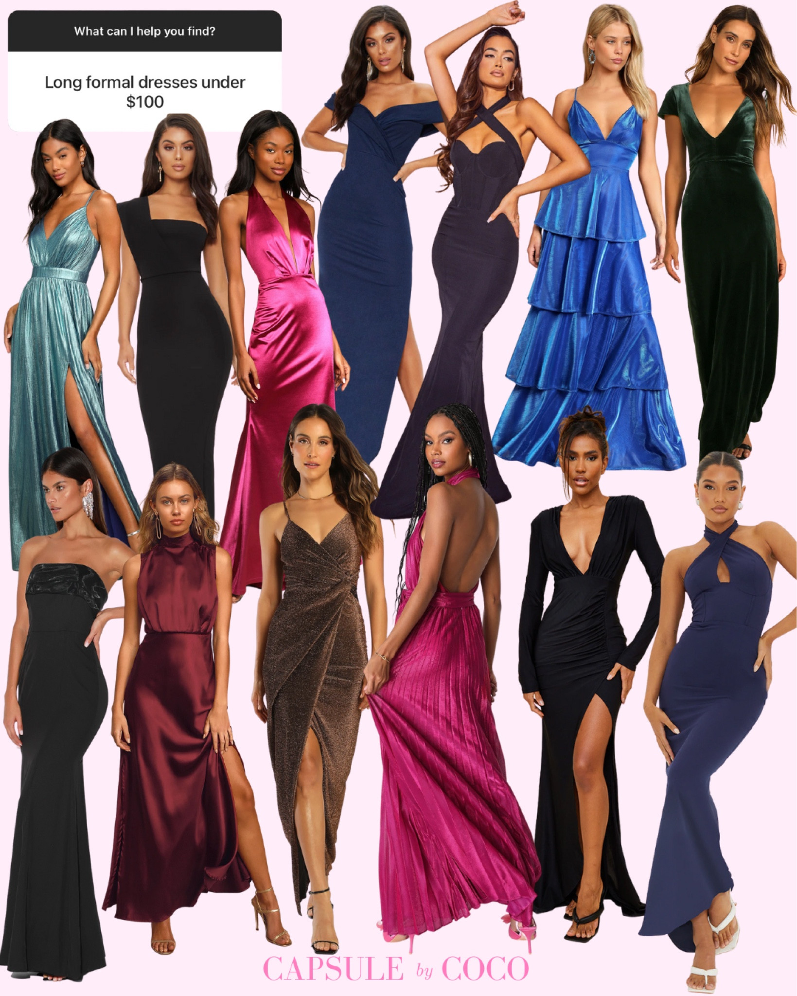 REQUEST: Long Formal Dresses under $100 ✨💕

#LTKFind #LTKstyletip #LTKwedding