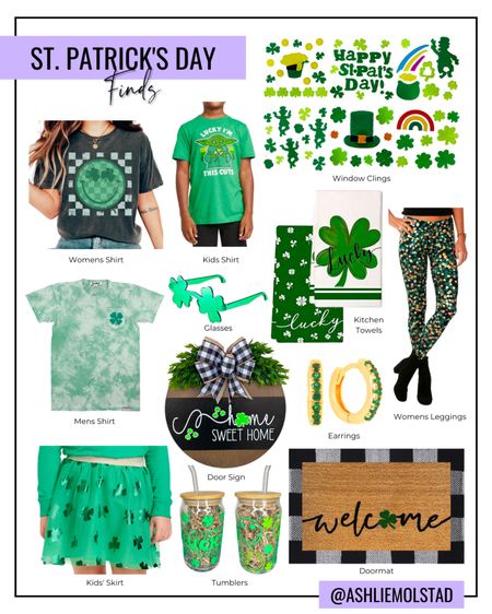 St. Patrick’s Day Finds

#LTKkids #LTKSeasonal #LTKhome