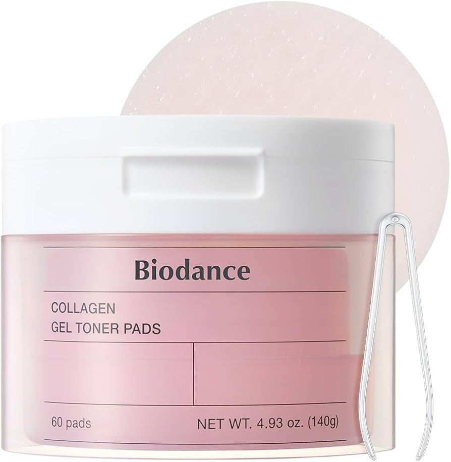 Biodance Collagen Gel Toner Pads, Pore Minimizer for Face, Improving Elasticity, Gentle Exfoliati... | Amazon (US)