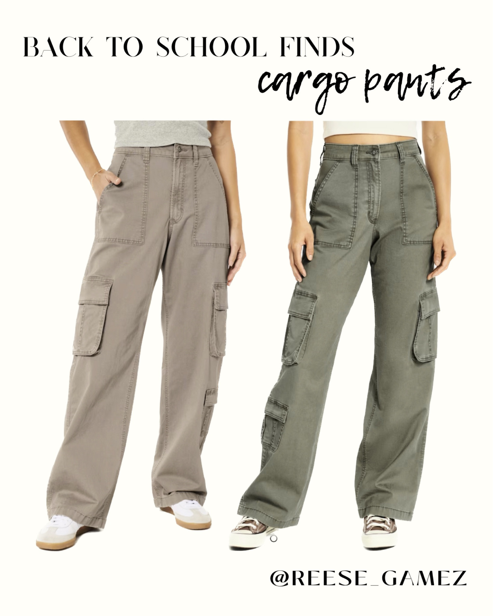 back to school finds - hollister cargo pants!

#LTKBacktoSchool #LTKSeasonal #LTKstyletip