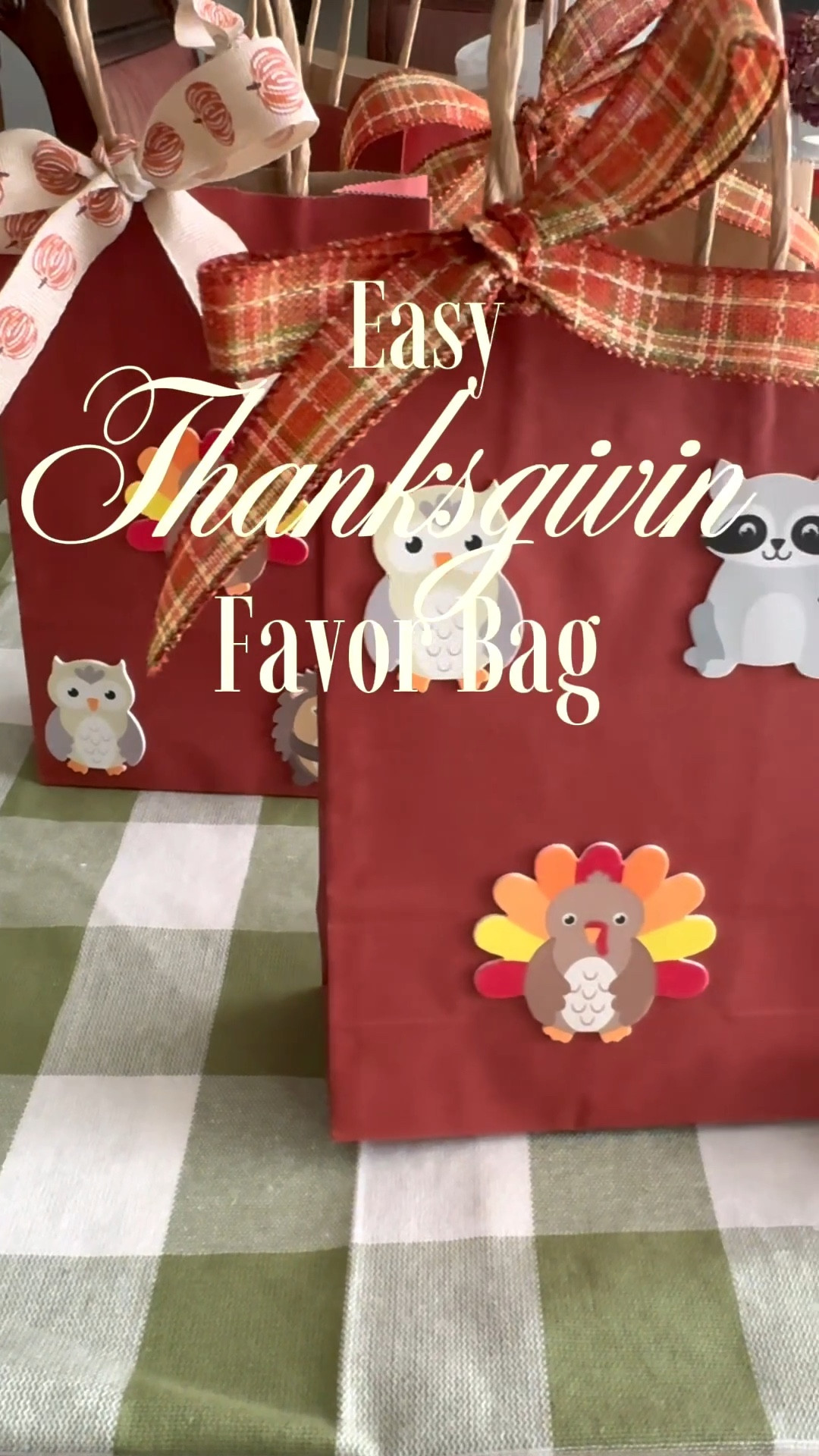 Put together these last minute Thanksgiving favor bags to fill with goodies for the kids! 

#thanksgiving #crafts #fall

#LTKKids #LTKHoliday #LTKmomlife