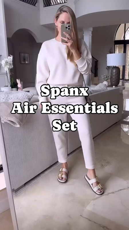 New air essentials colors!!!! Gray & cream! Discount Code: JESSXSPANX 

#LTKfindsunder100 #LTKover40 #LTKVideo