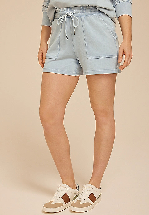 Washed Terry High Rise 4.5in Short | Maurices