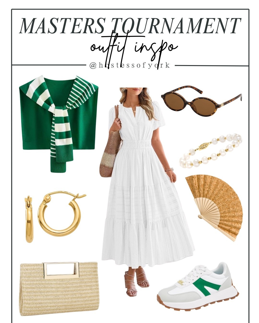 Masters golf tournament outfit inspiration! Perfect for your watch party or day walking around the course! 

#golf #championship #sports #outfits #dresses #spring #augusta #azalea #green #oldmoney #hats #jewelry #fashion #sneakers #walking #vacation #summer #easter #dress

#LTKTravel #LTKSeasonal #LTKootd