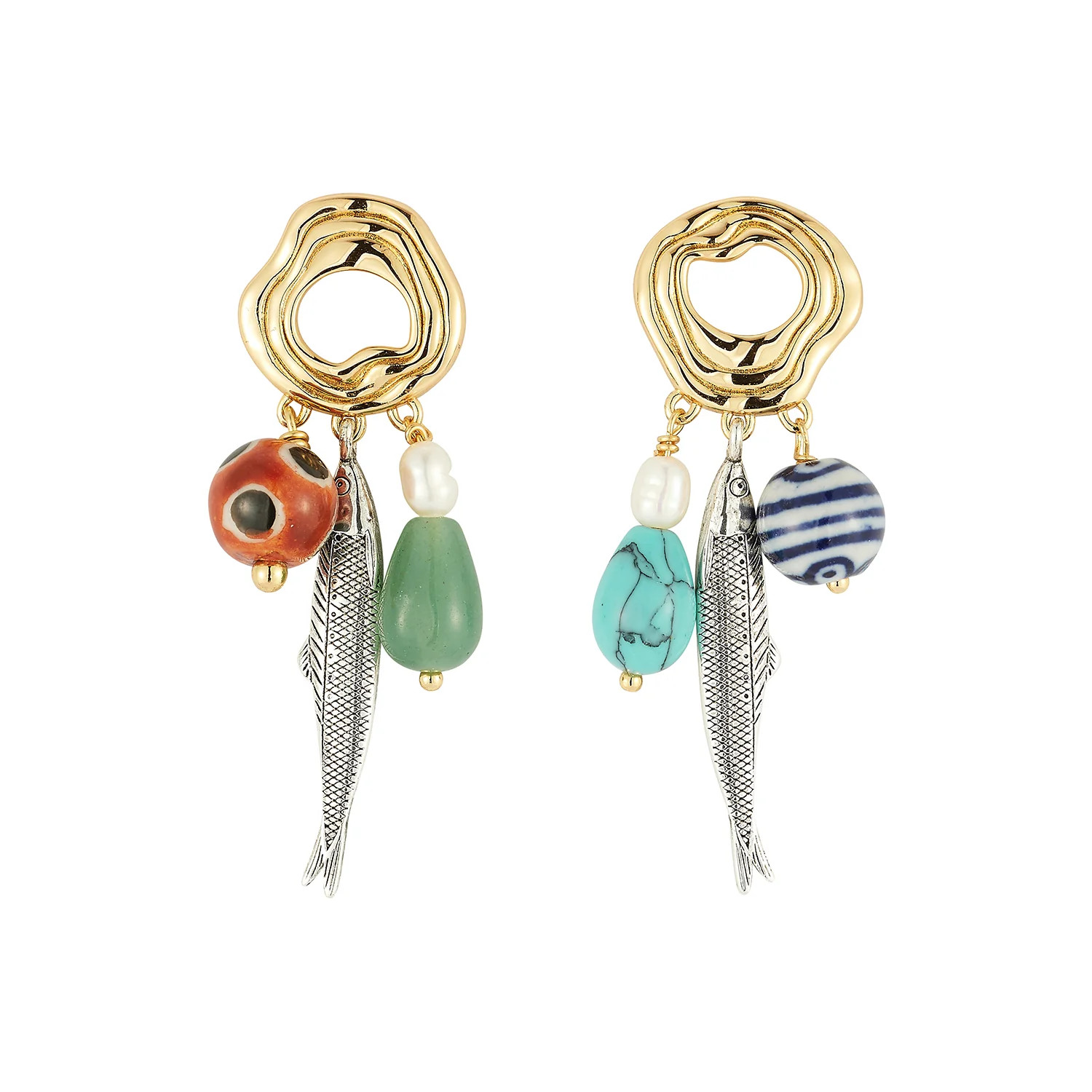 Kai Earrings | Charm Drop Earrings | Mignonne Gavigan | Mignonne Gavigan
