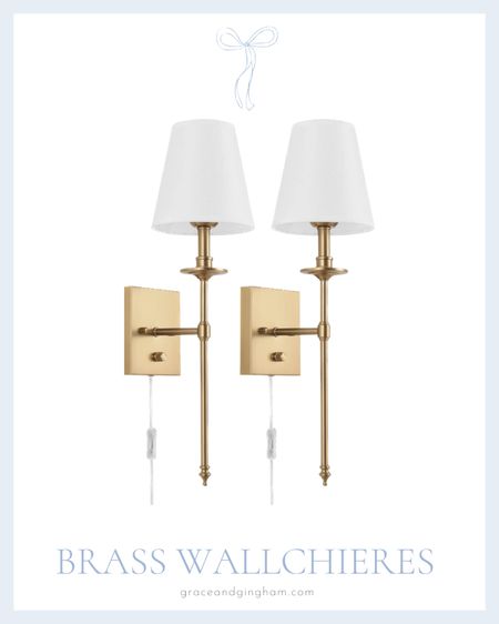 Installed these beautiful antique brass wallchieres / wall sconces in our entryway this week! They’re renter-friendly and can be hung as plug-ins, but also come with hardware for hardwiring! ✨

wall sconces, antique brass sconces, entryway decor, wallchieres

#LTKhome #LTKunder100 #LTKsalealert