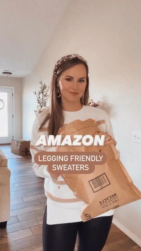 Legging friendly tops and sweaters from Amazon!!! 

Amazon fashion finds. Winter style. Casual mom style 

#LTKfindsunder50 #LTKGiftGuide #LTKVideo