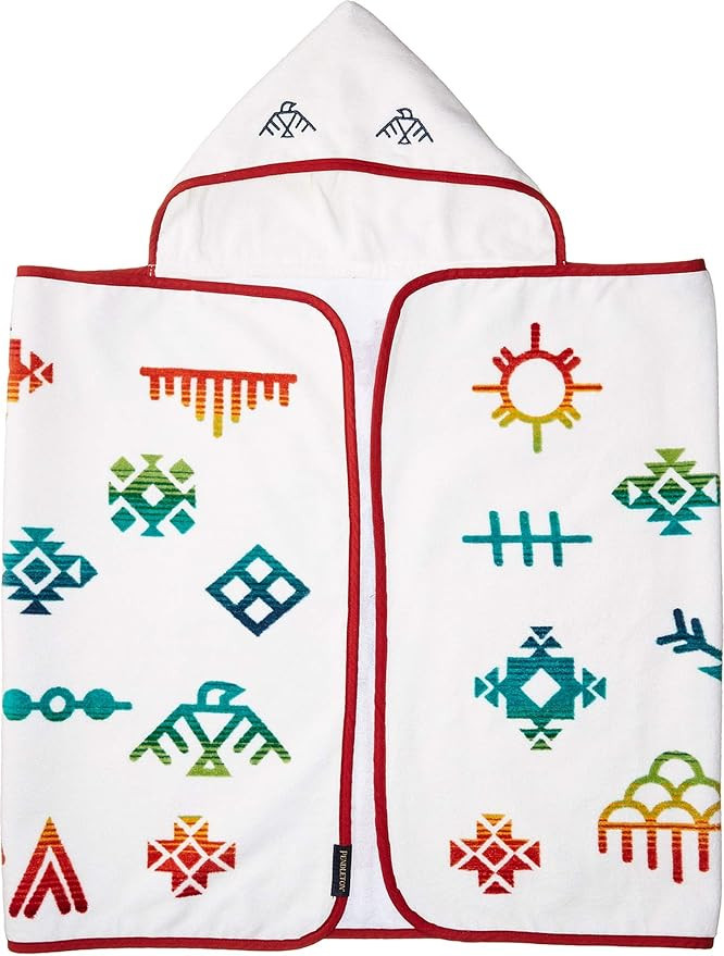 Pendleton Printed Hooded Baby Towel, Sunrise Eagle Ivory | Amazon (US)