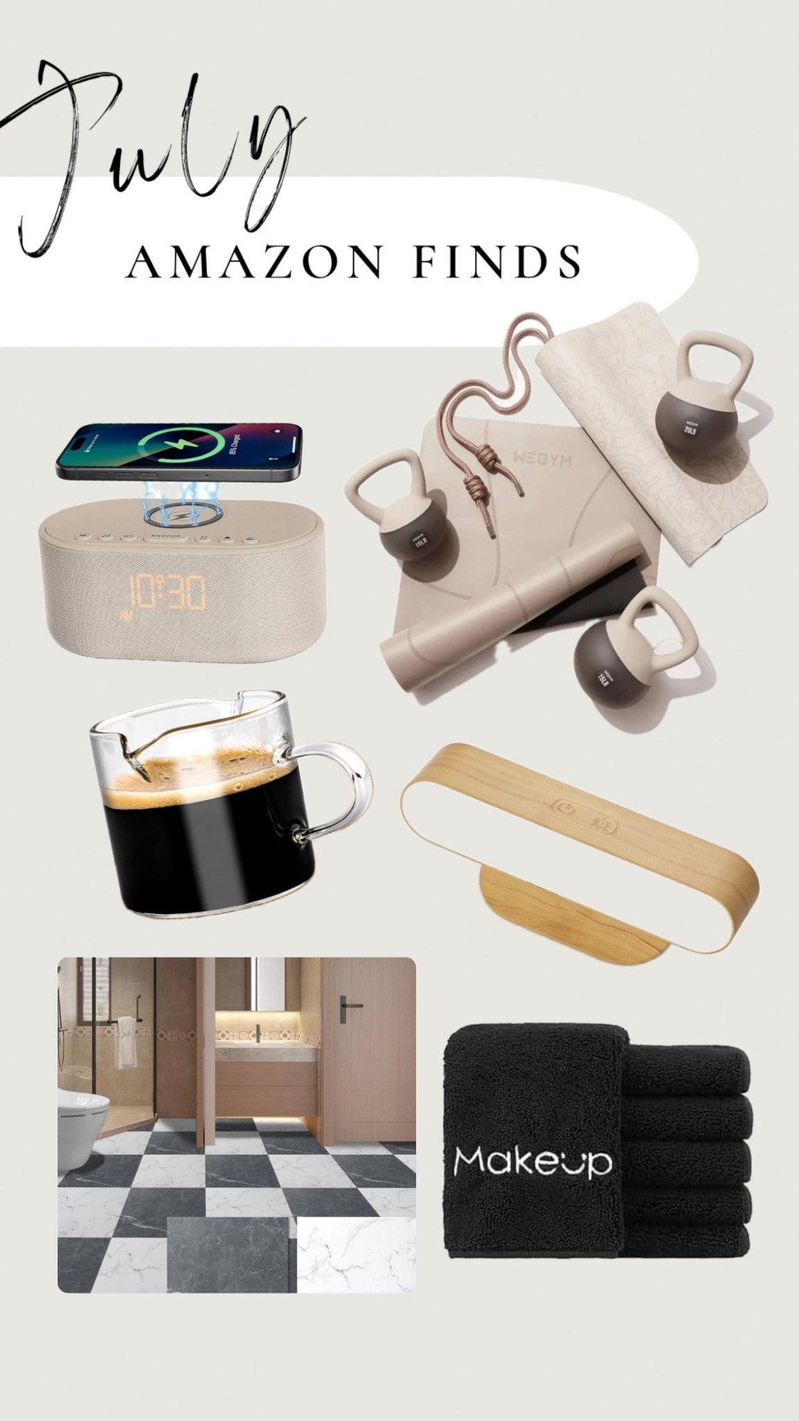 July Amazon Finds 🇨🇦
Peel + stick tiles for the laundry glow-up, Aesthetic weights for the girls, Makeup towels for the guest bath... and more little upgrades I didn’t know I needed. 

#AmazonCanada #LTKHome #LTKBeauty #FoundItOnAmazon #CanadianLTK

#LTKcanada #LTKgiftguide #LTKcasa