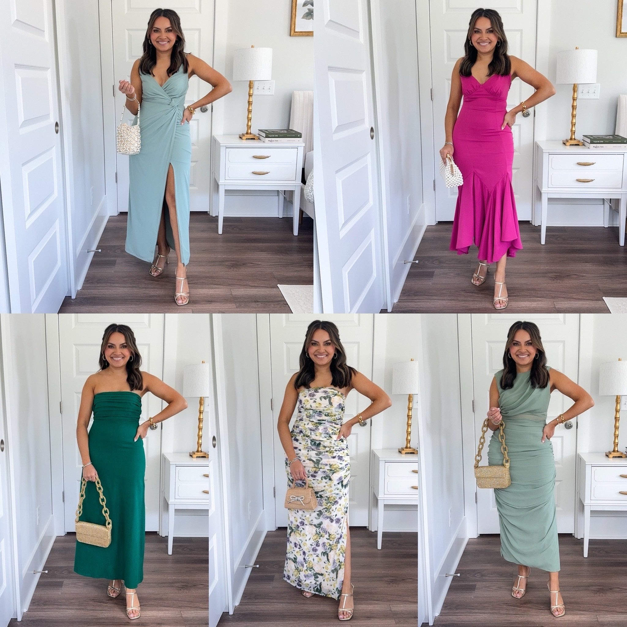 draped sheer waist maxi dress Lizbeth Maxi Dress