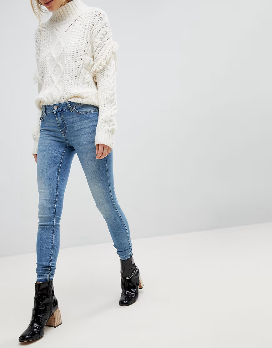 JDY light wash skinny jean in blue | ASOS (Global)