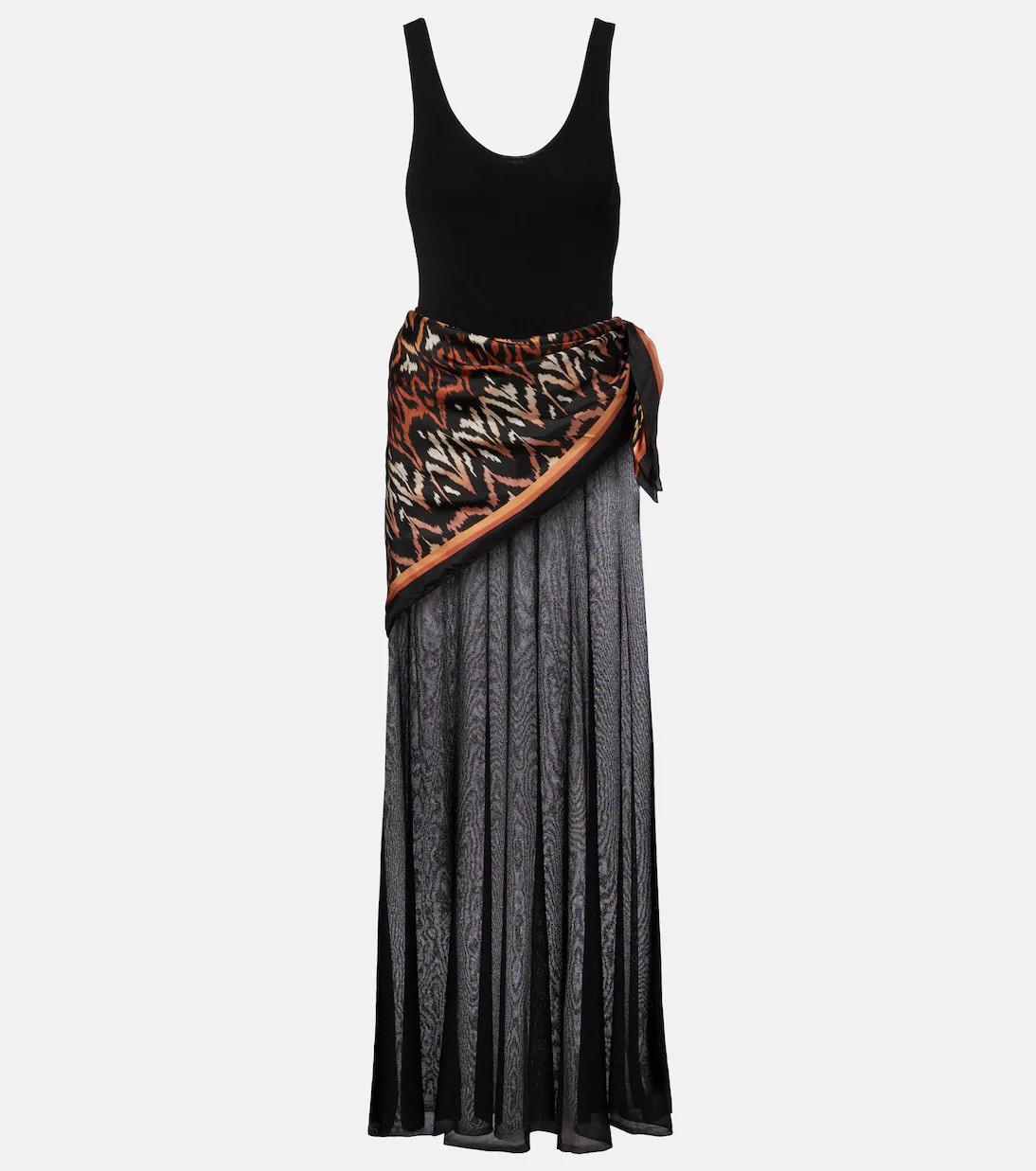 Aster scarf-detail maxi dress | Mytheresa (US/CA)