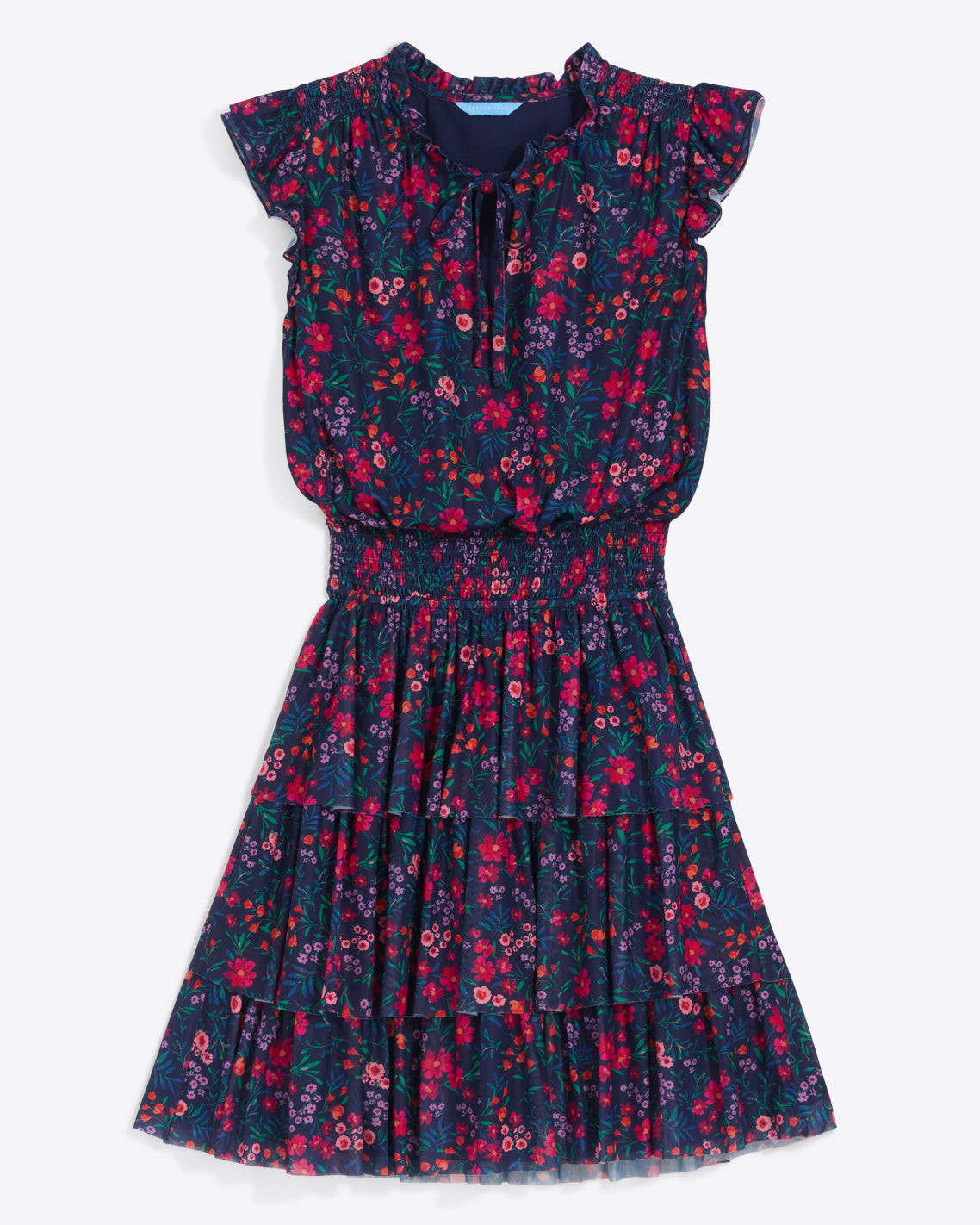 Alana Tiered Dress in Twilight Floral | Draper James (US)