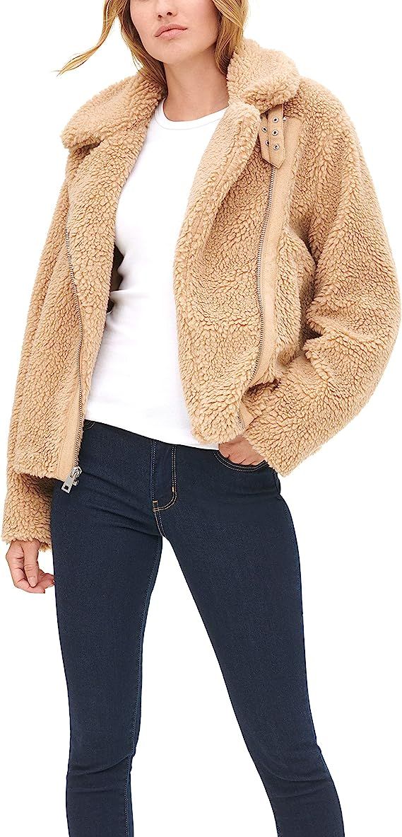 Levi's Women's The Megan Sherpa Moto Jacket (Standard & Plus Sizes) | Amazon (US)