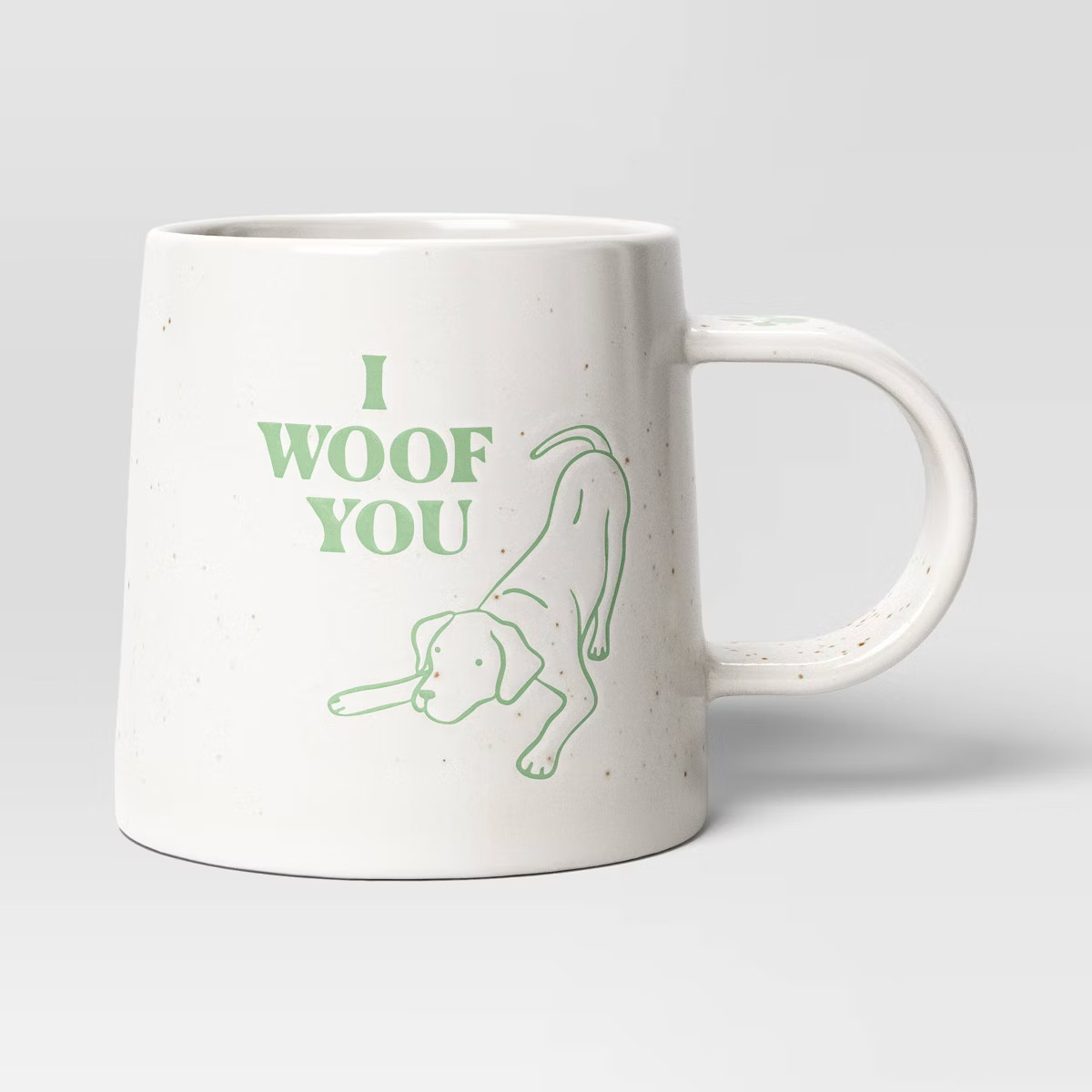 16oz Stoneware I Woof You Mug White - Room Essentials™ | Target