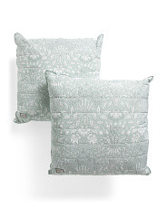 24x24 2pk Botanical Euro Pillows | Bed & Bath | Marshalls | Marshalls