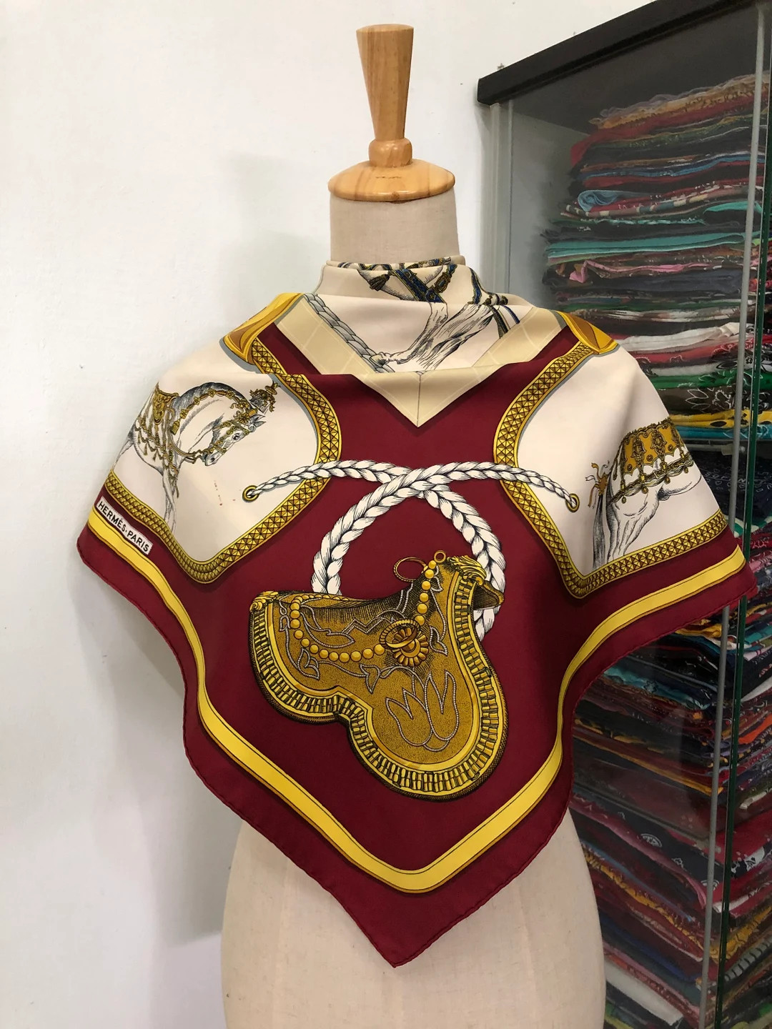 Vintage Hermes Grand Apparat Silk Scarf Hermes Square Scarf Vintage Hermes Scarf Hermes Silky Sca... | Etsy (US)