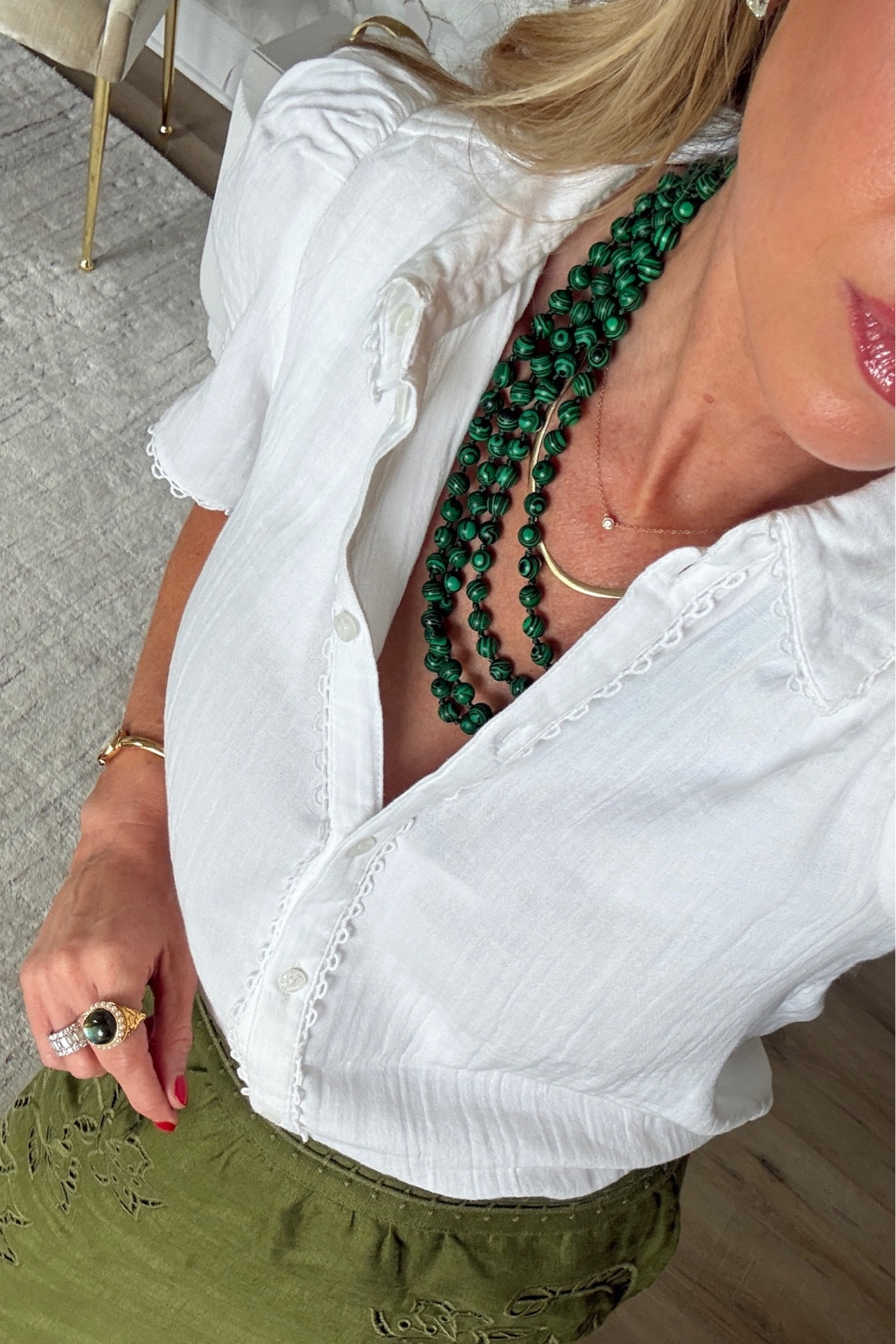 Blouse + skirt for spring  

#LTKdayinmylife #LTKSeasonal #LTKootd