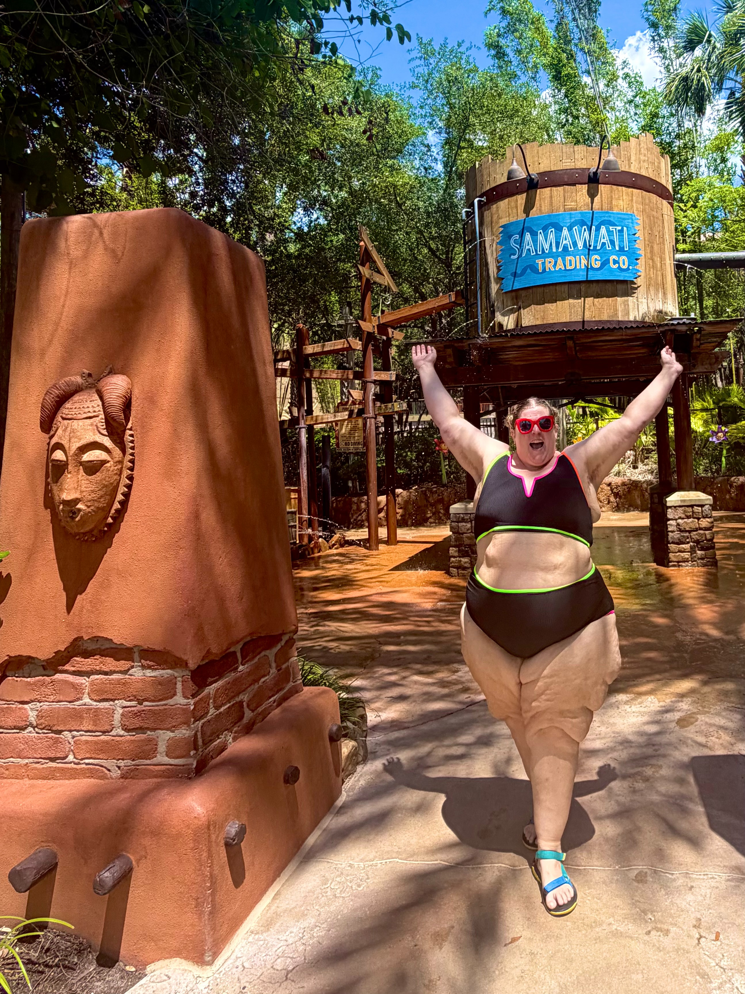 The water parks at Disney are so much fun! 

 #LTKSeasonal #LTKPlusSize #LTKSwim
