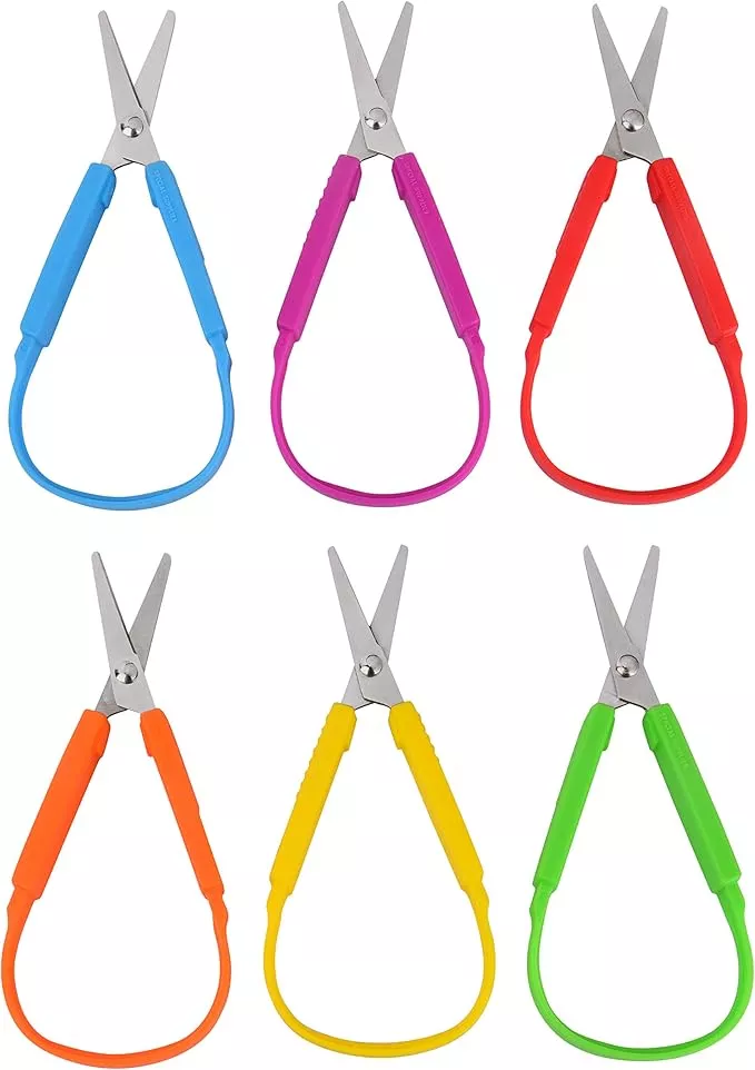 Helix Kids Blunt-tip Spring Assisted Scissors