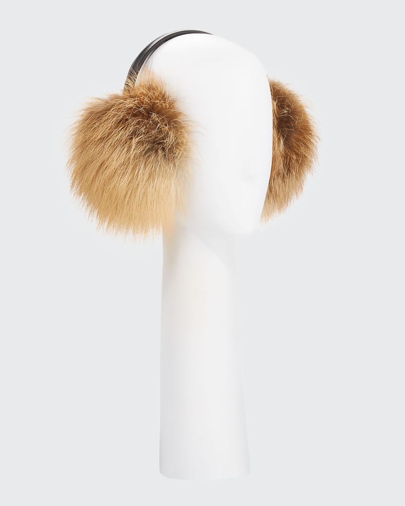 Gorski Fox Fur Earmuffs | Neiman Marcus