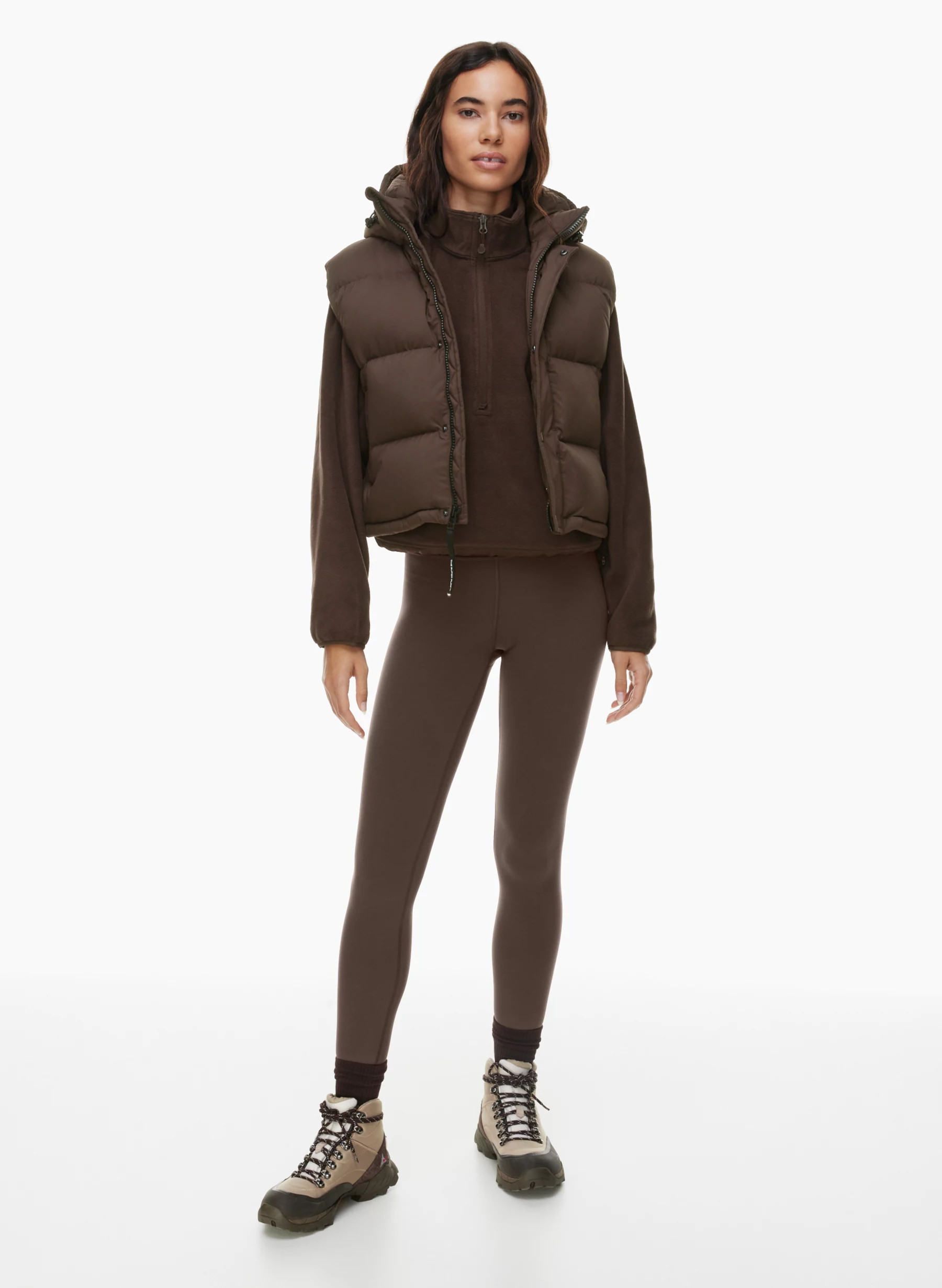 THE SUPER PUFF™ SHORTY VEST | Aritzia