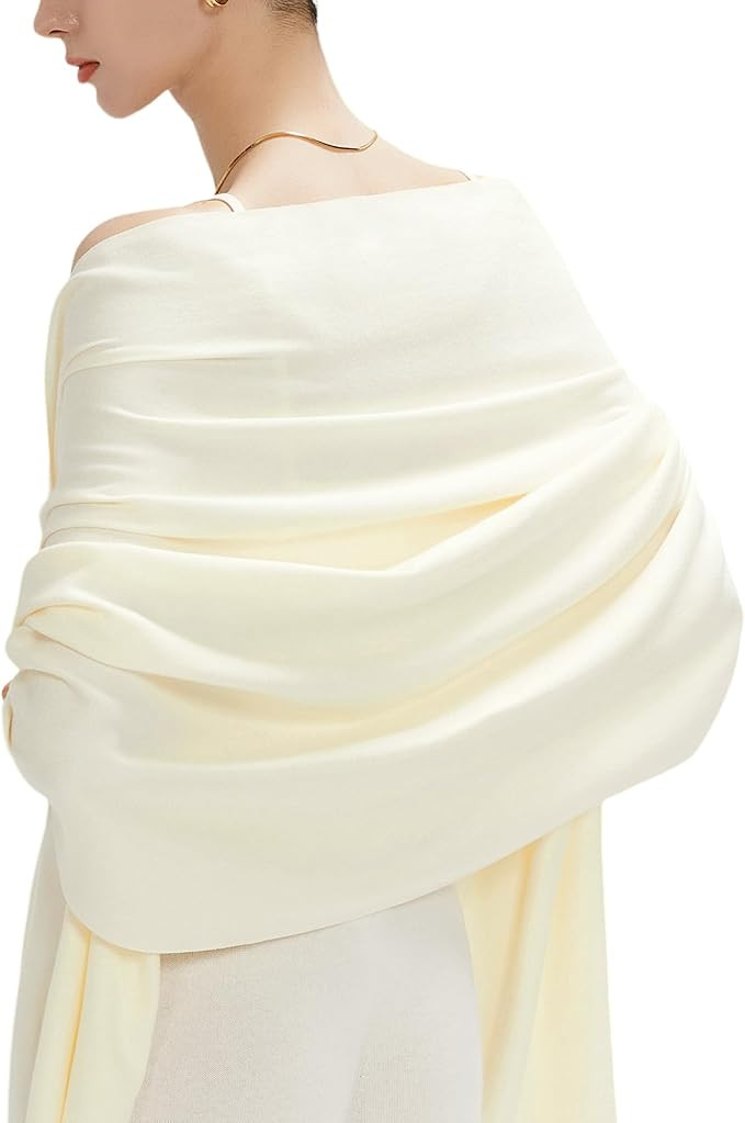 maamgic Pashmina Shawl for Women – Soft Lightweight Wrap for Wedding, Travel, Evening, Party ... | Amazon (US)