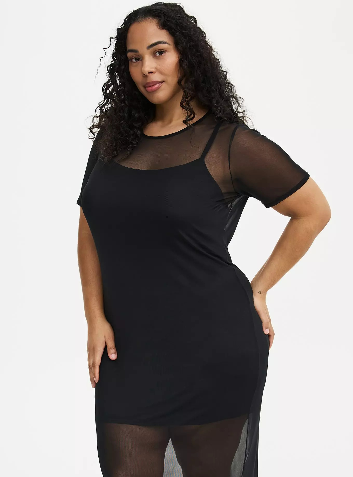 Mesh Column Dress | Torrid (US & Canada)